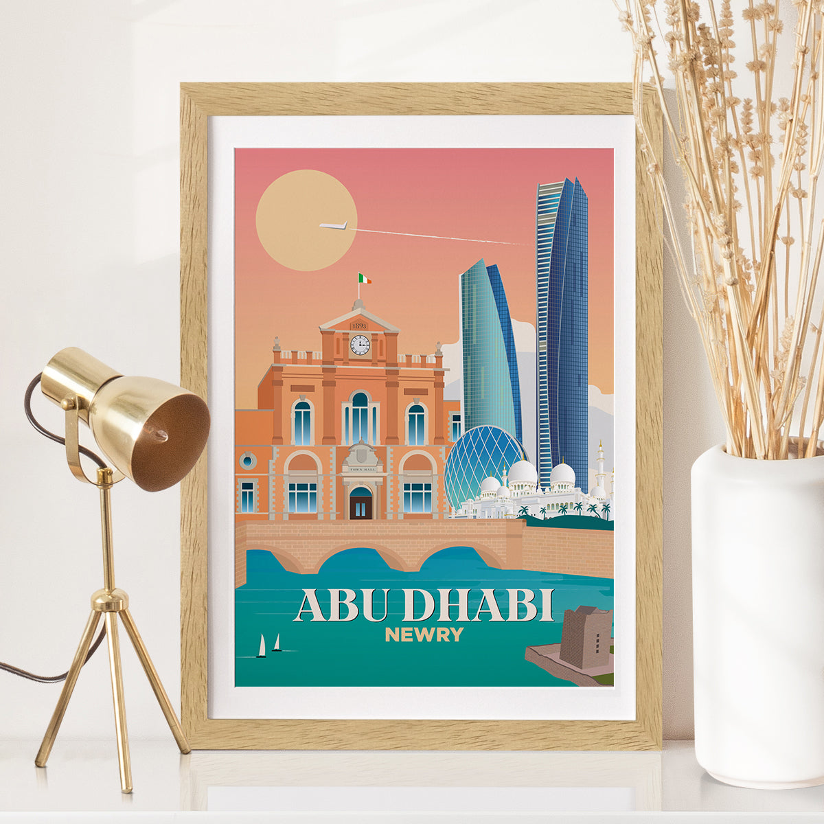 Abu Dhabi x Newry Print