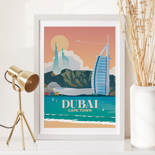 Dubai x Cape Town Print
