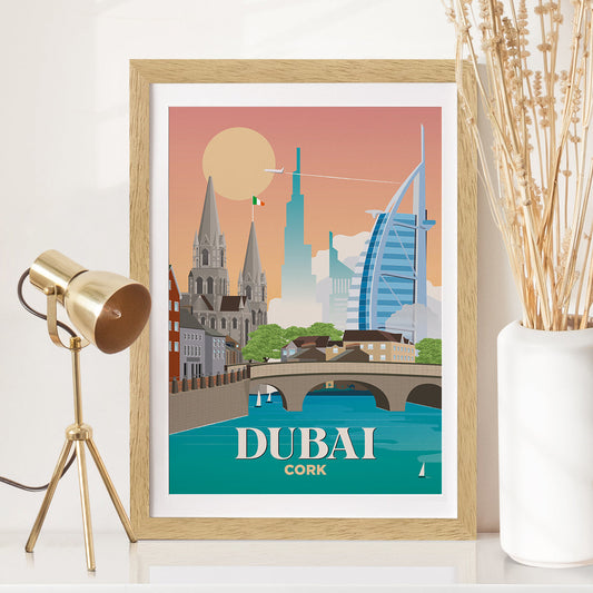 Dubai x Cork Print