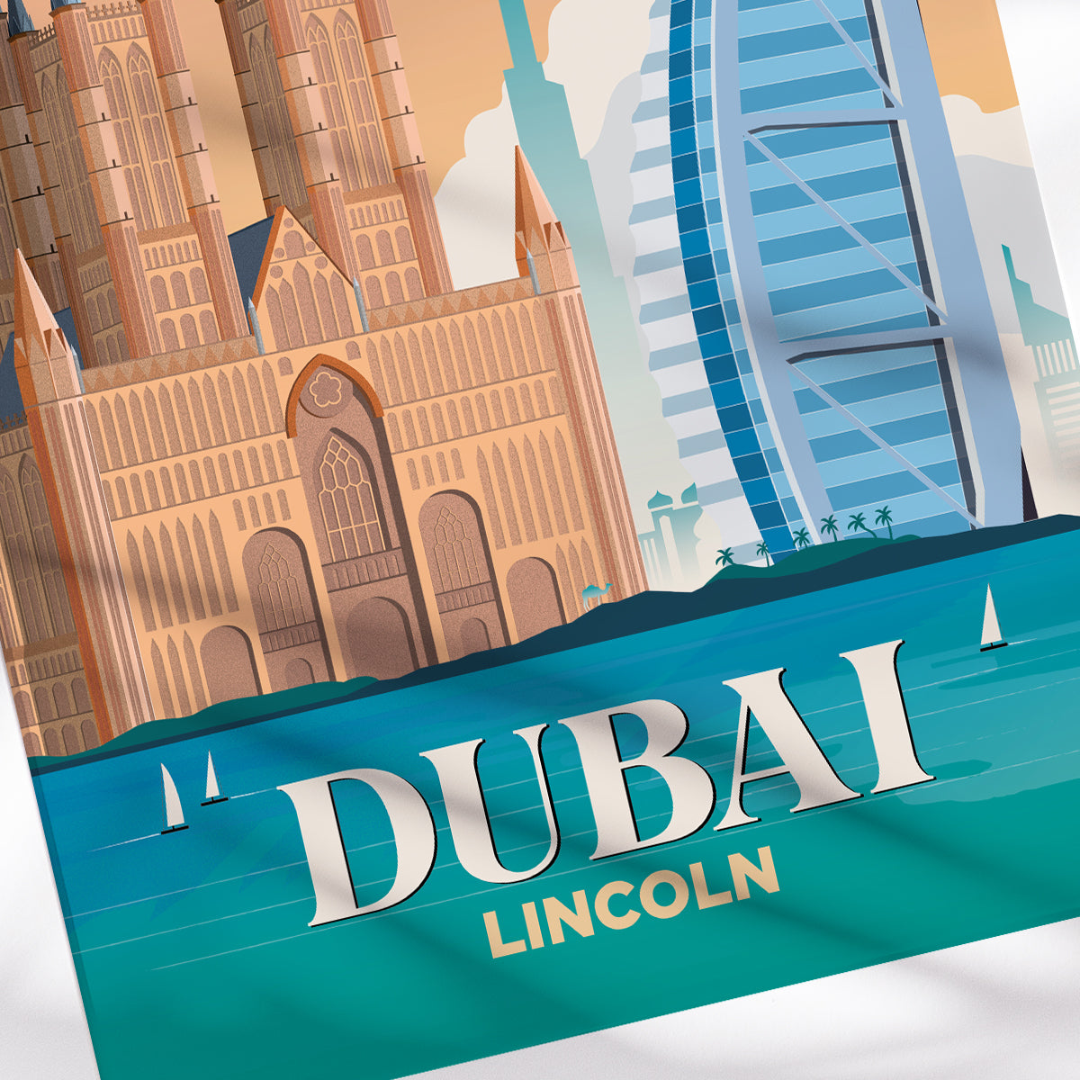 Dubai x Lincoln Print