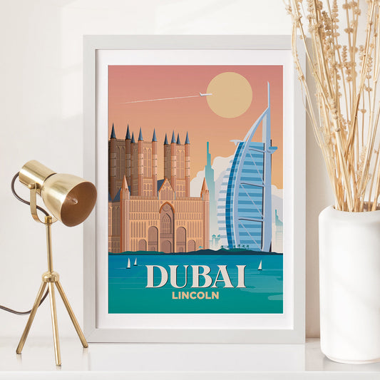 Dubai x Lincoln Print