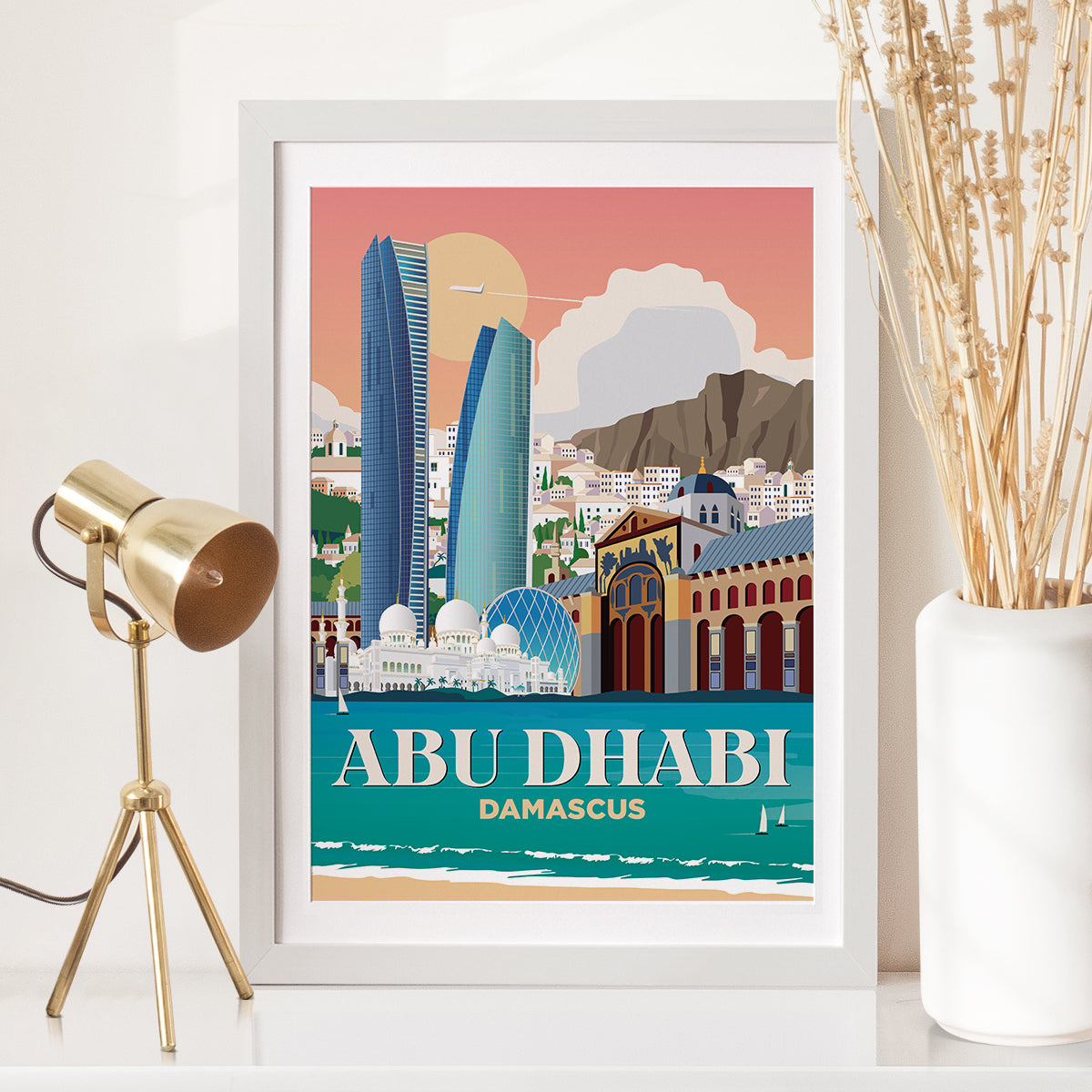 Abu Dhabi x Damascus