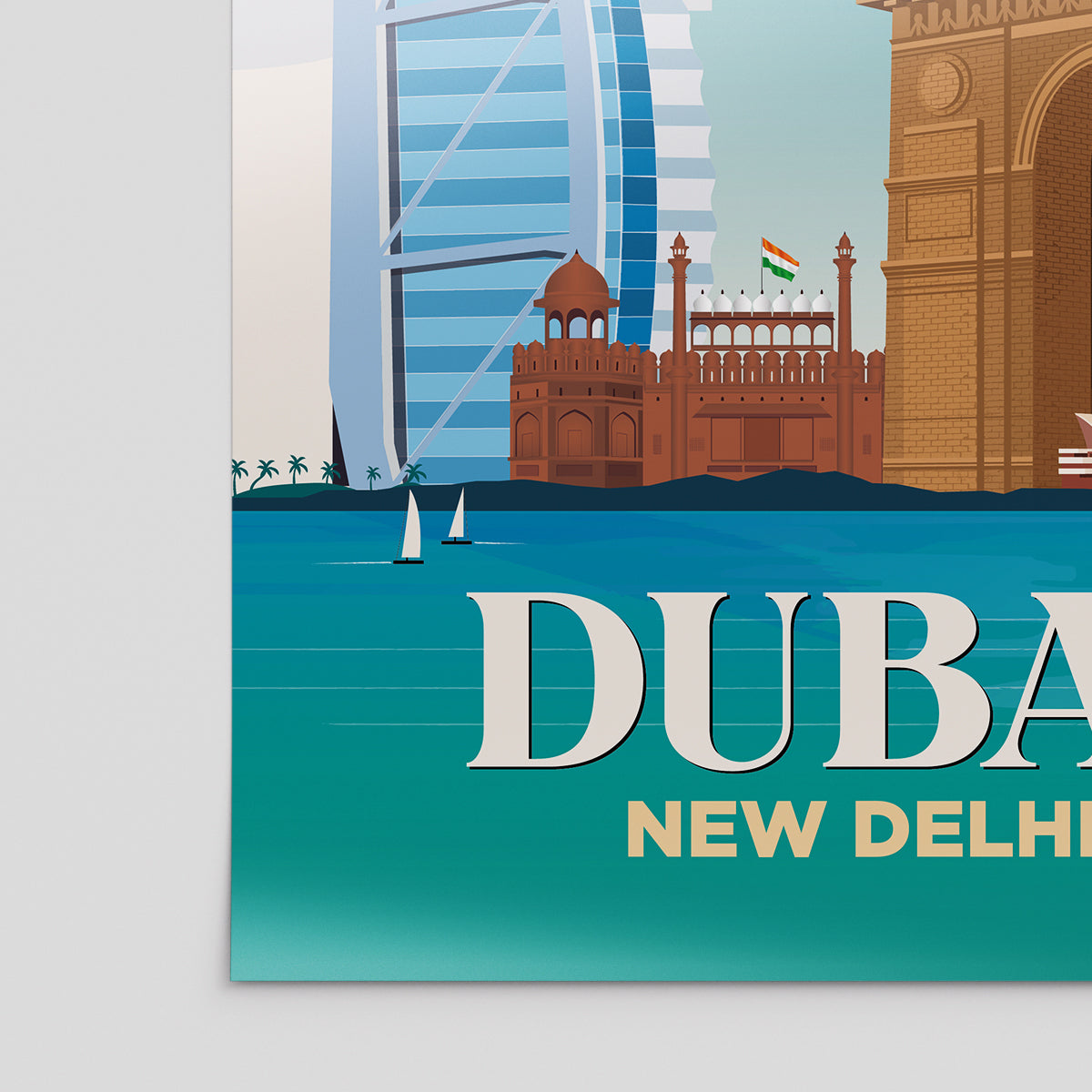 Dubai x New Delhi