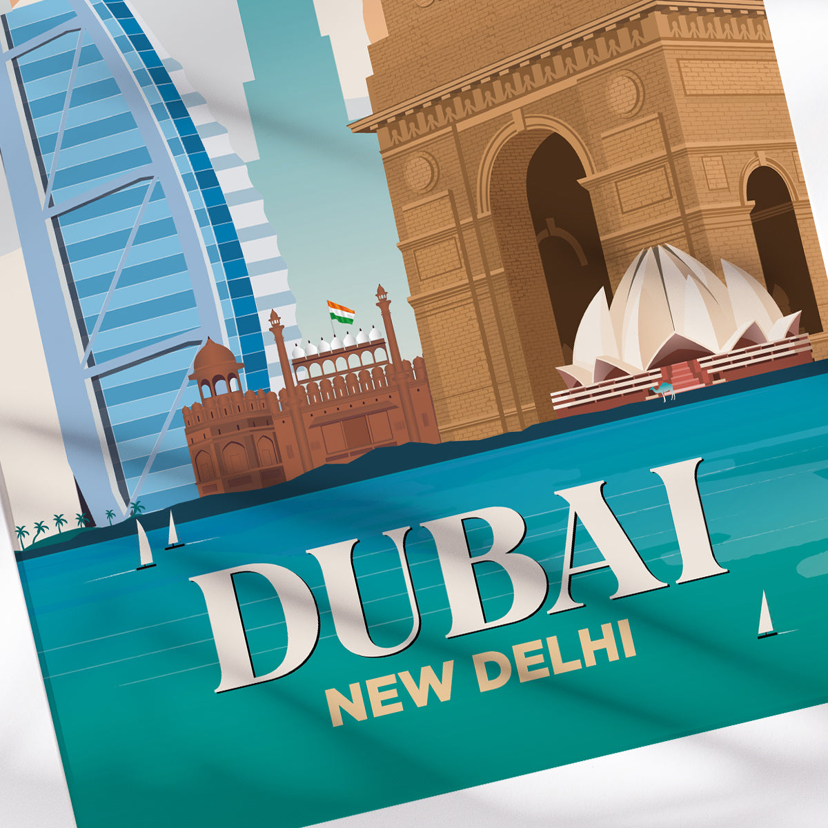 Dubai x New Delhi