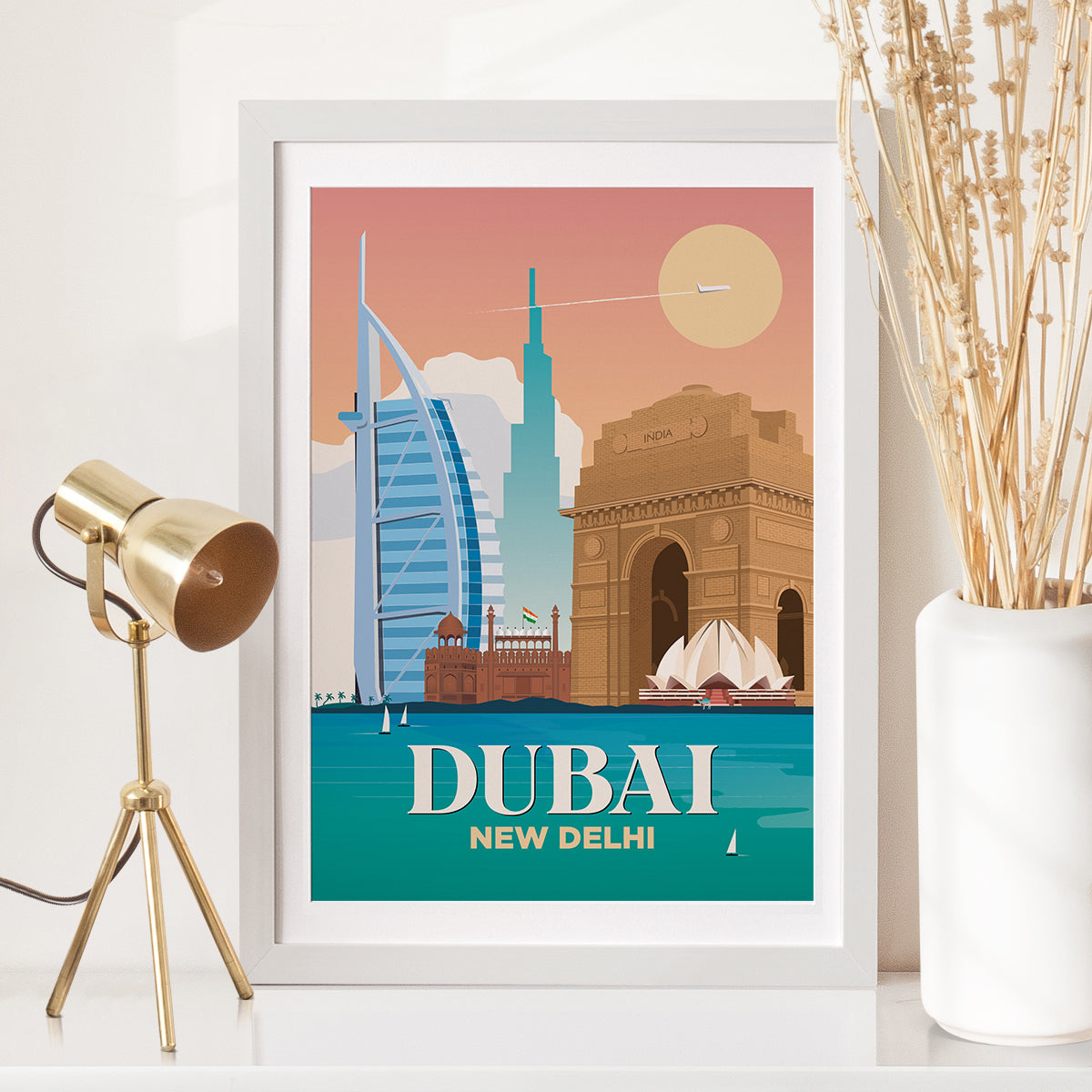 Dubai x New Delhi