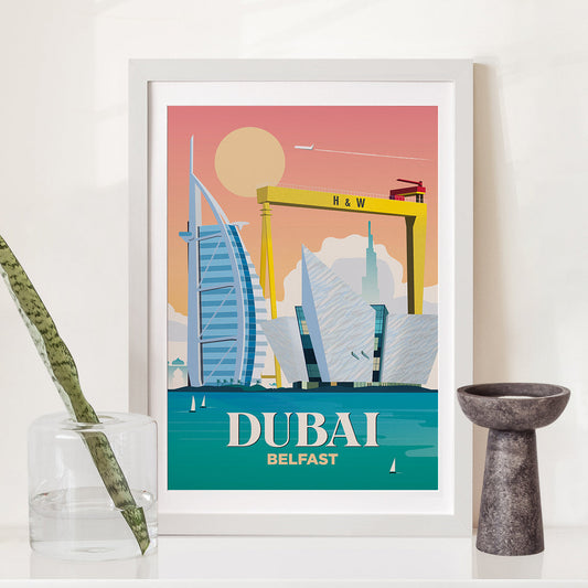 Dubai x Belfast Print