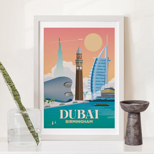 Dubai x Birmingham Print
