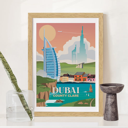 Dubai x County Clare Print