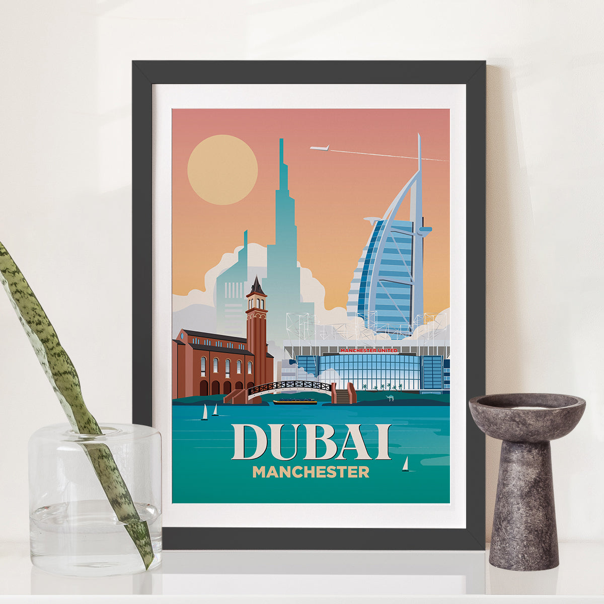 Dubai x Manchester United Print
