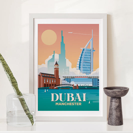 Dubai x Manchester United Print