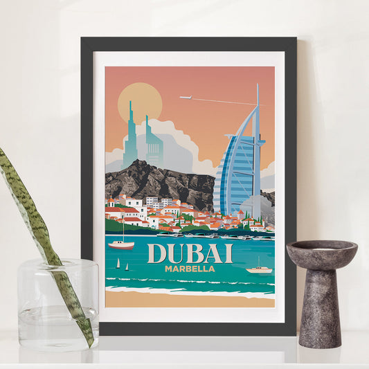 Dubai x Marbella Print