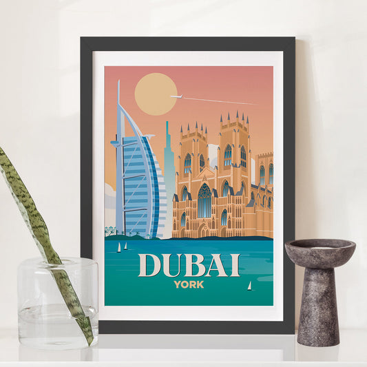 Dubai x York Print
