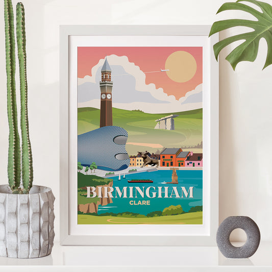 Birmingham x County Clare Print