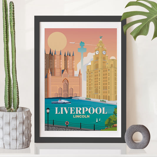Liverpool x Lincoln Print