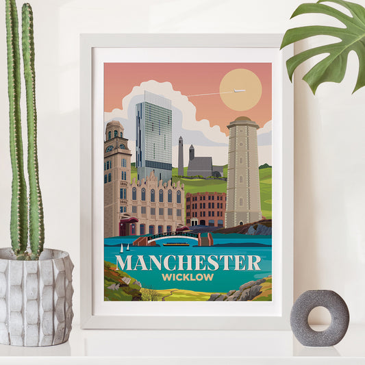 Manchester x Wicklow Print