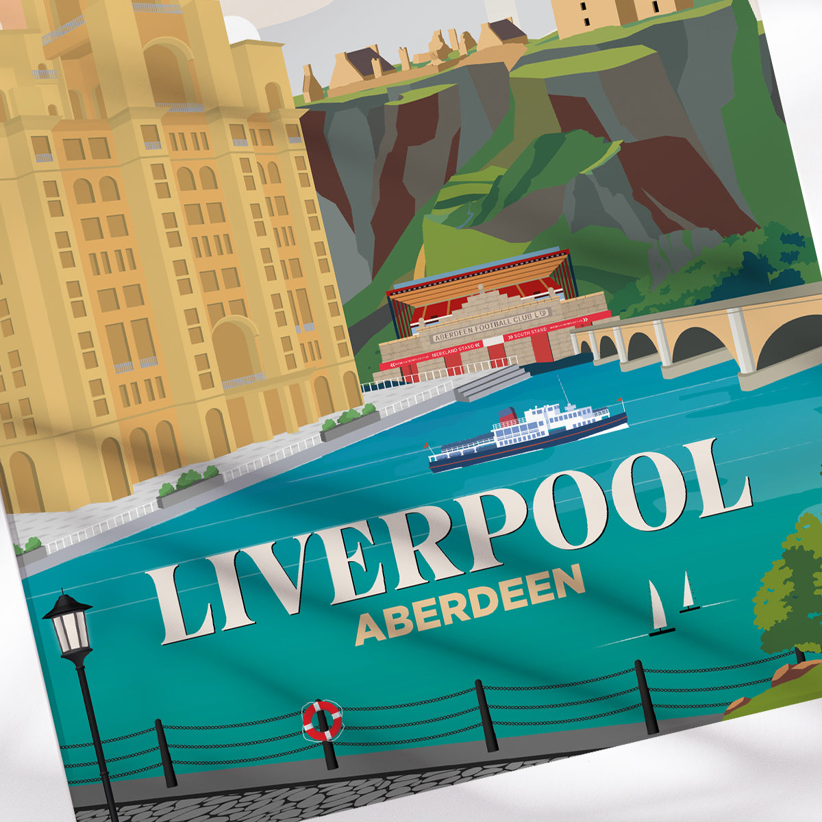 Liverpool x Aberdeen Print