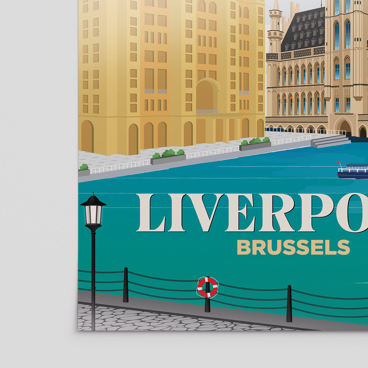 Liverpool x Brussels Print