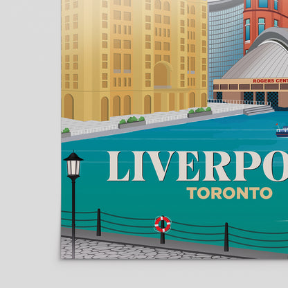 Liverpool x Toronto Print