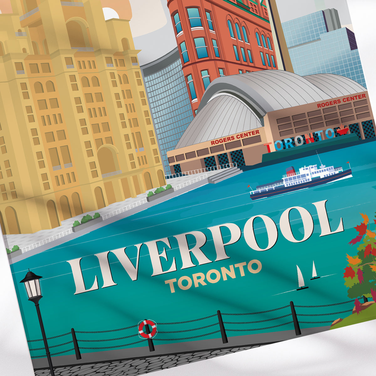 Liverpool x Toronto Print