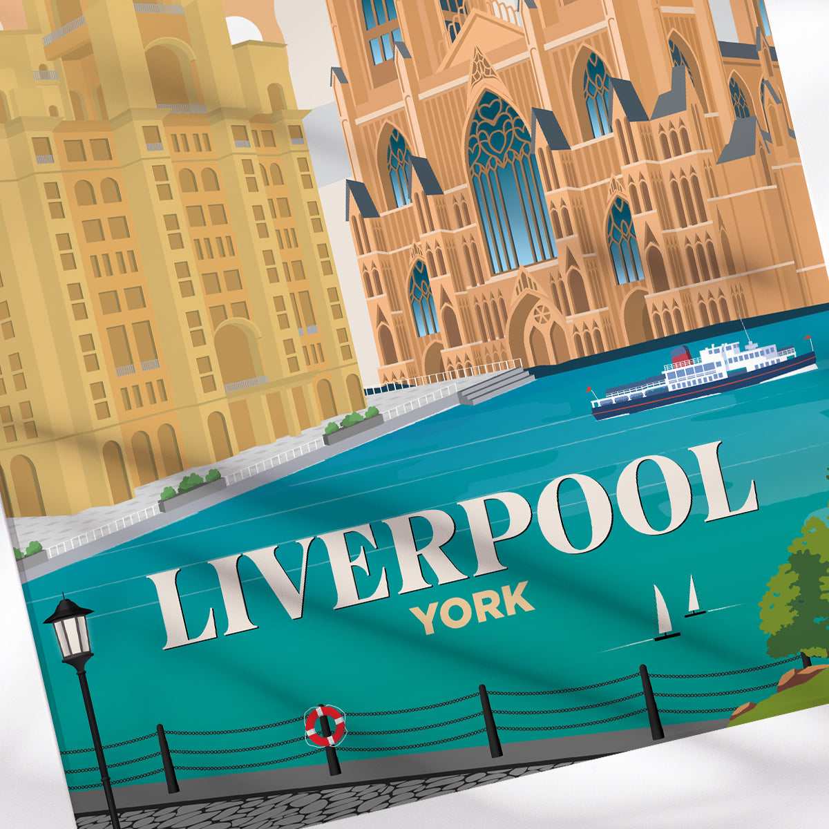 Liverpool x York Print