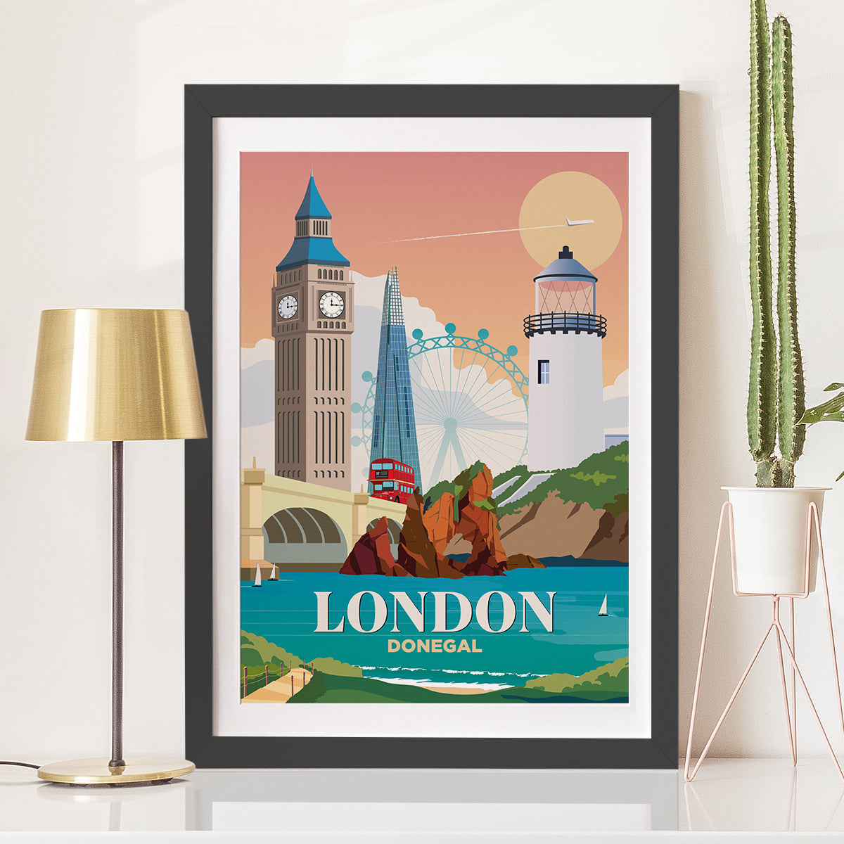 London x Donegal Print