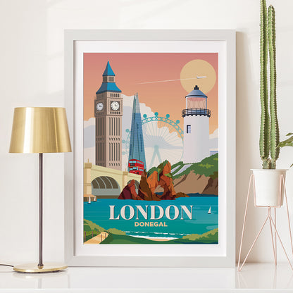 London x Donegal Print