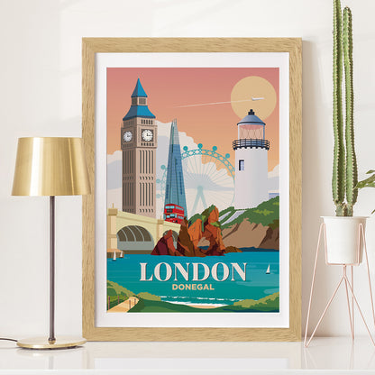 London x Donegal Print