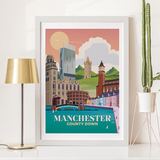 Manchester x County Down Print