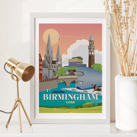 Birmingham x Cork Print