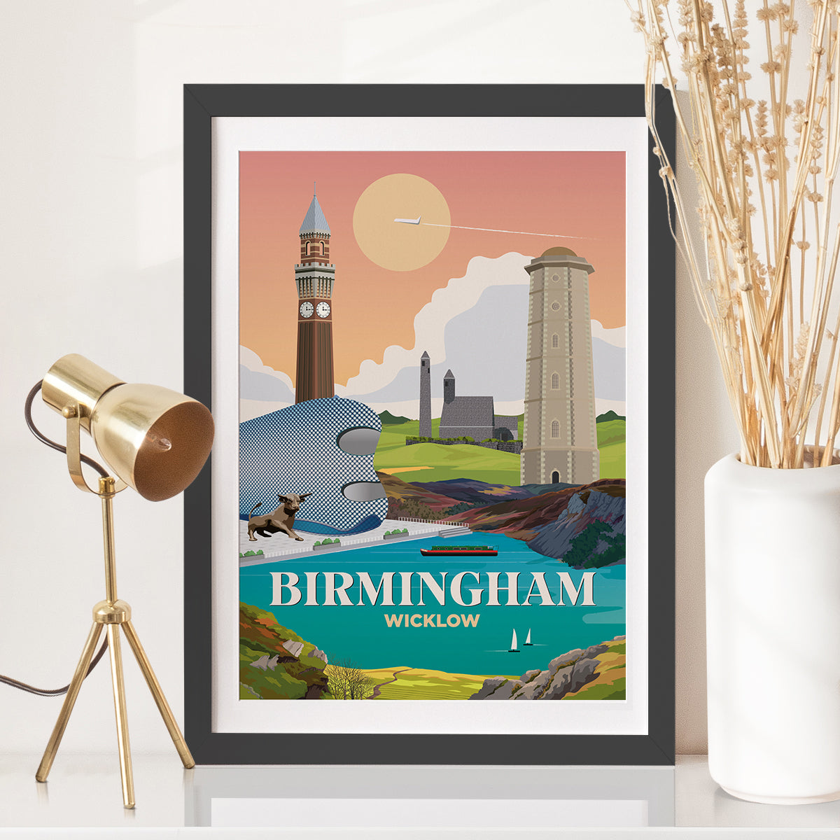 Birmingham x Wicklow Print