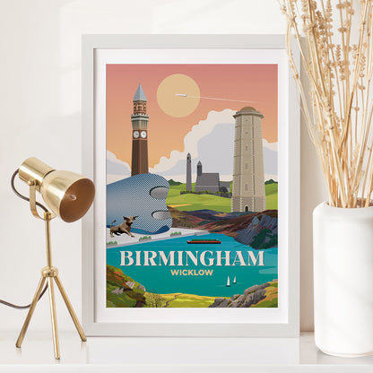 Birmingham x Wicklow Print