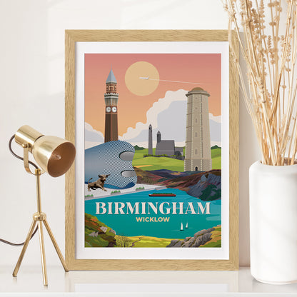 Birmingham x Wicklow Print