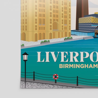 Liverpool x Birmingham Print