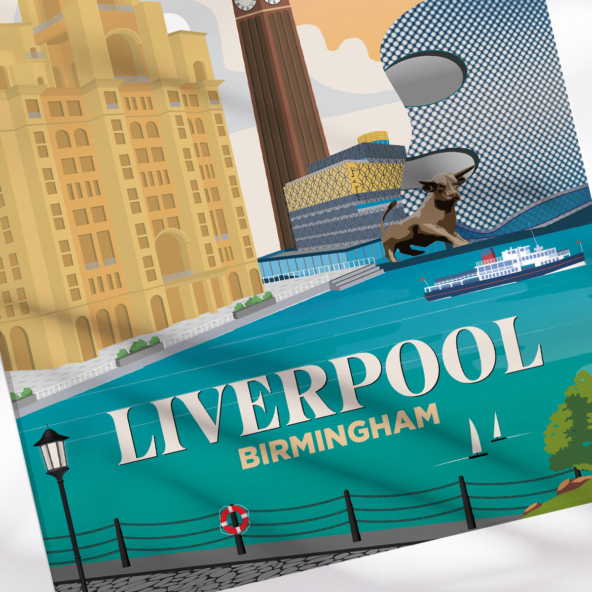 Liverpool x Birmingham Print