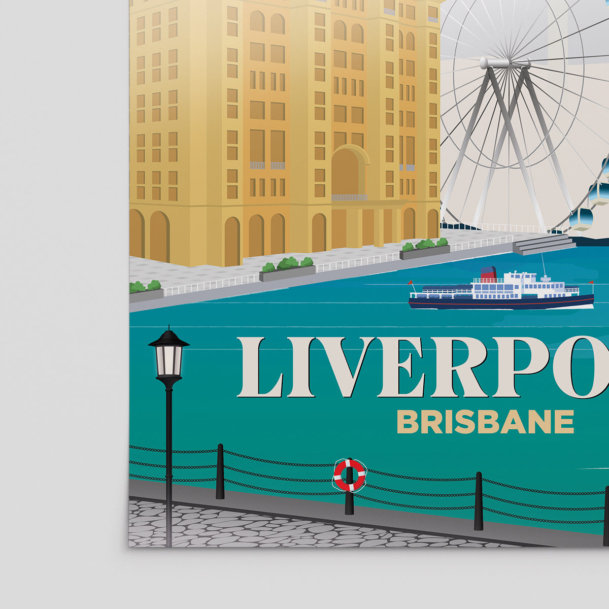 Liverpool x Brisbane Print