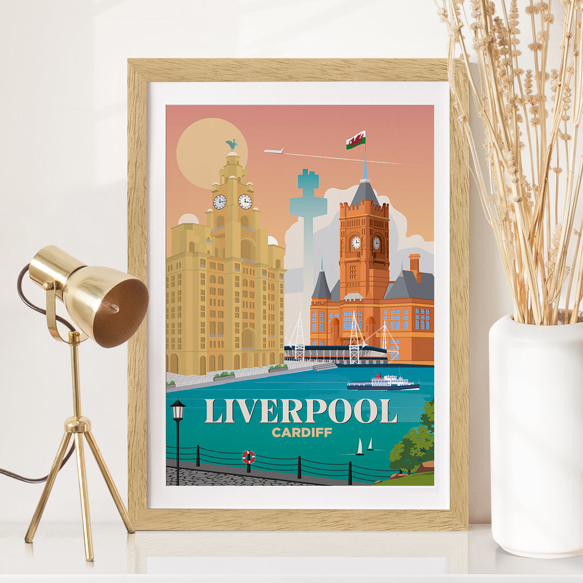 Liverpool x Cardiff Print