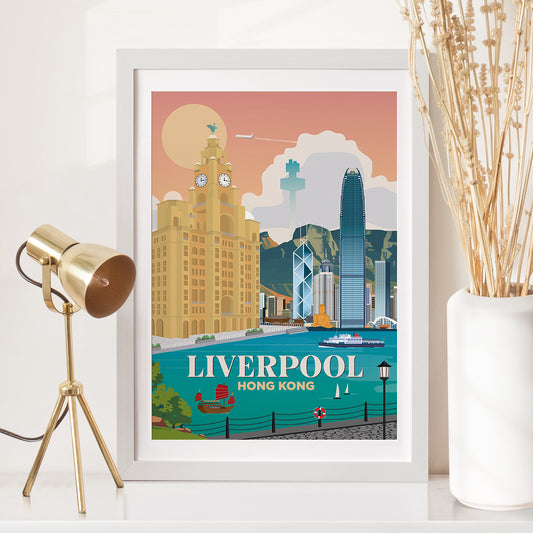 Liverpool x Hong Kong Print