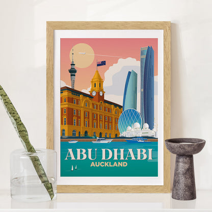 Abu Dhabi x Auckland