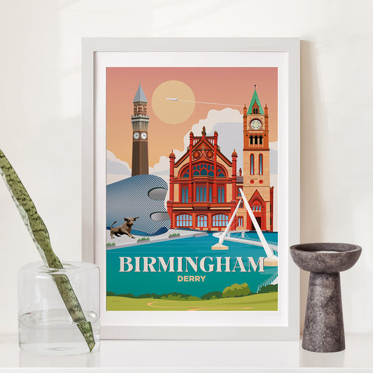 Birmingham x Derry Print