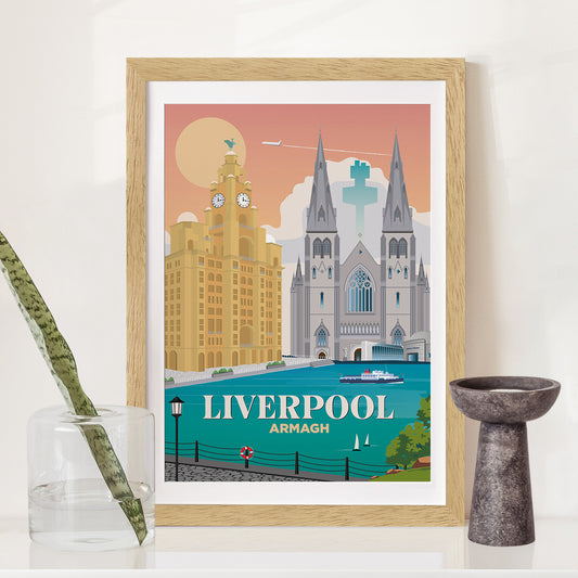 Liverpool x Armagh Print