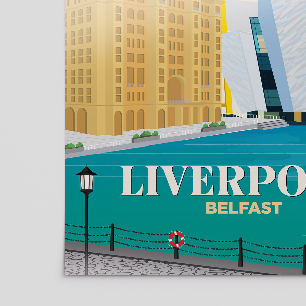 Liverpool x Belfast Print