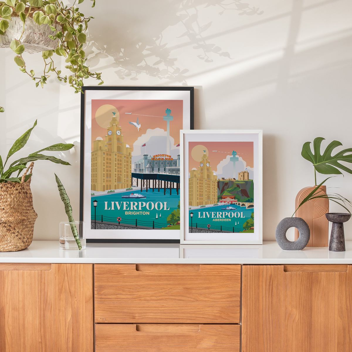 Liverpool x Brighton Print