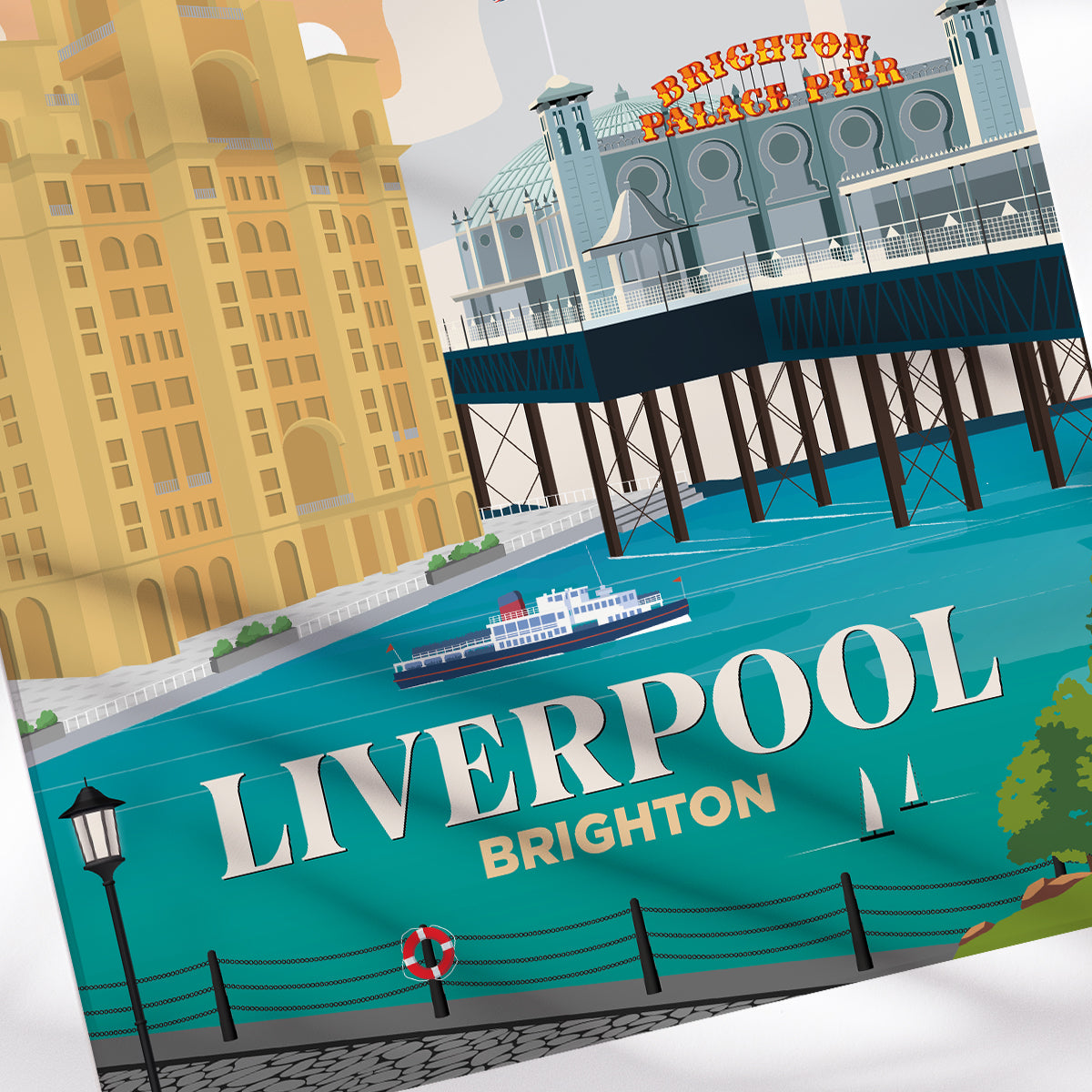 Liverpool x Brighton Print