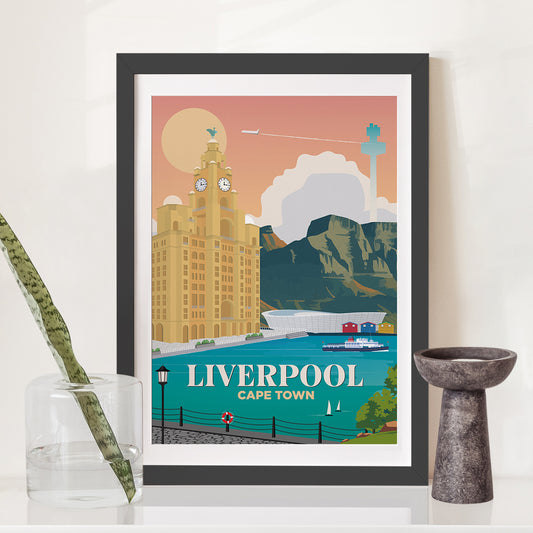 Liverpool x Cape Town Print