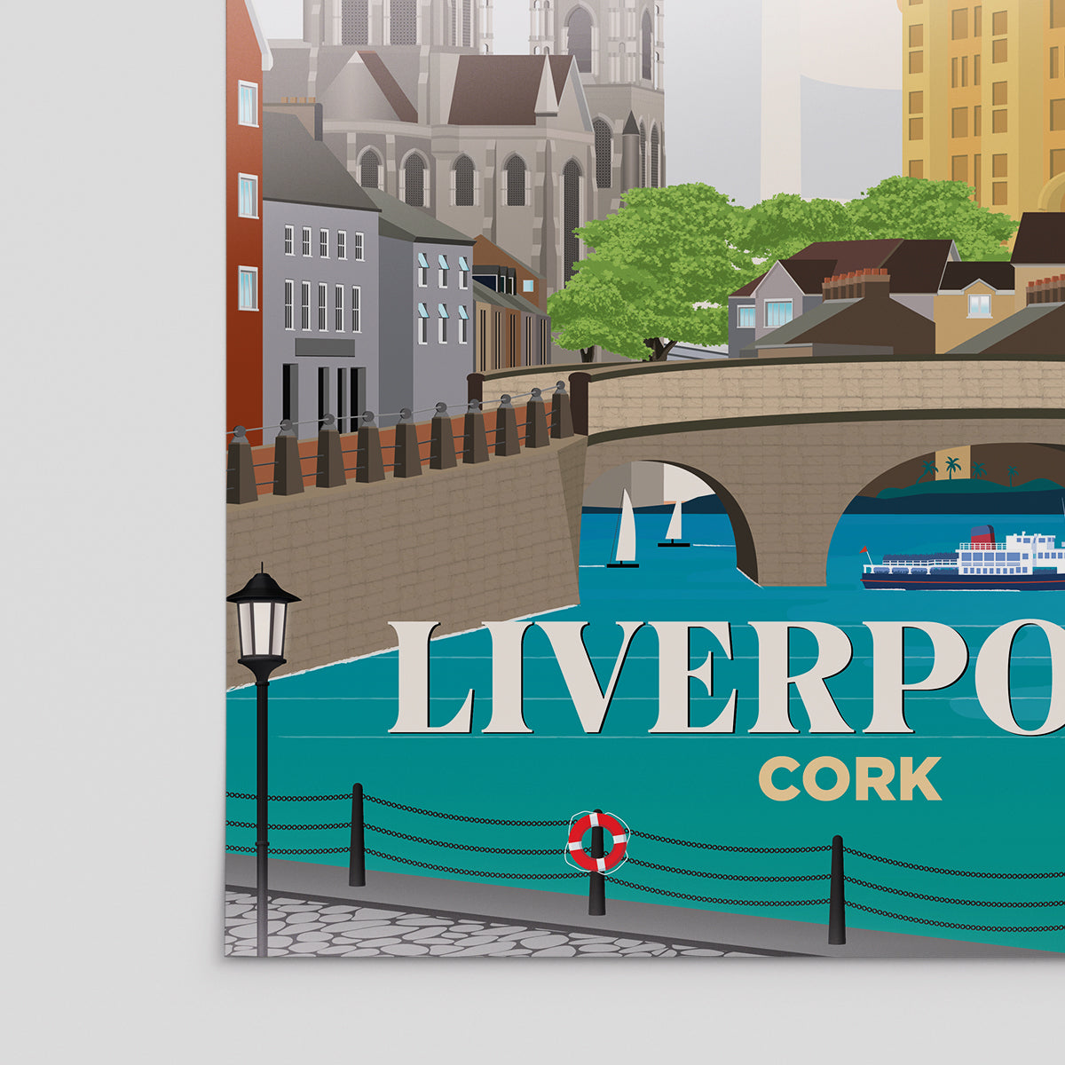 Liverpool x Cork Print