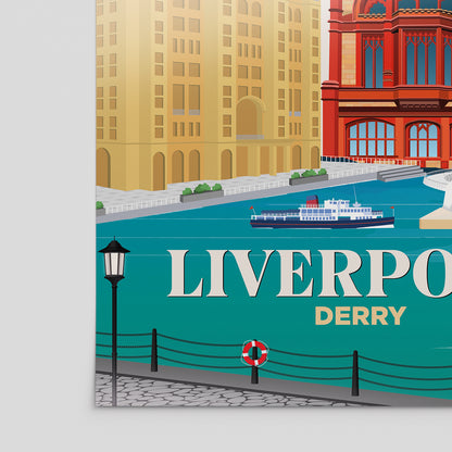 Liverpool x Derry Print