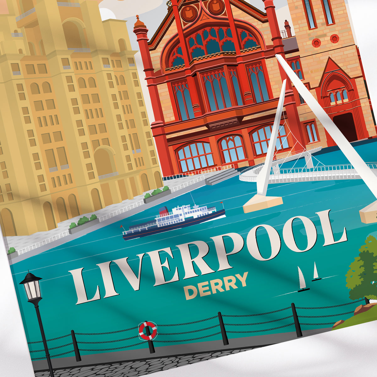 Liverpool x Derry Print