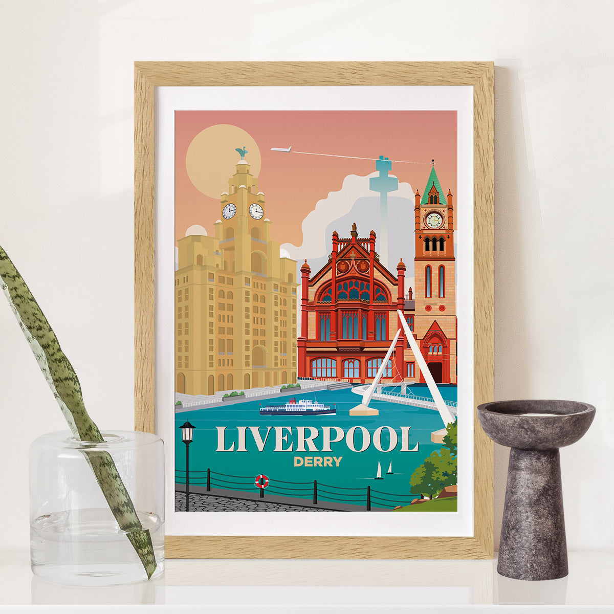 Liverpool x Derry Print