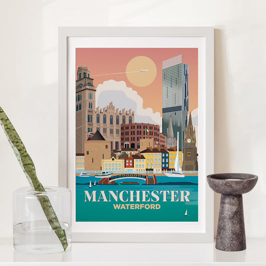 Manchester x Waterford Print