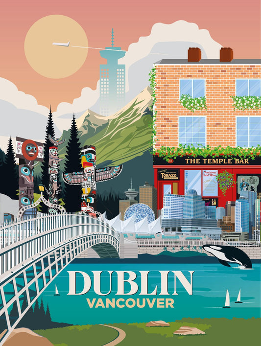 Dublin x Vancouver Print